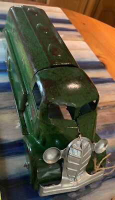 Marx Studebaker Pressed Steel Tanker Sinclair Truck Toy
