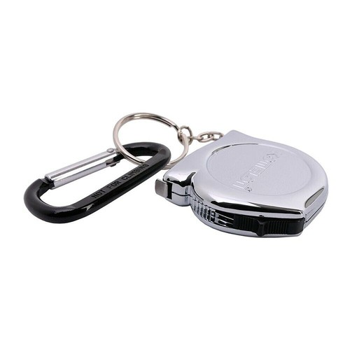 Komelon Chrome Case Tape Measure / Steel Pocket Key Chain / 3m(9.84ft) / KMC-74K - Picture 9 of 11
