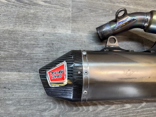 Tappo terminale carbonio impianto di scarico Pro Circuit TI6 KTM SXF 450 Husqvarna FC 450 19-22 - Foto 4 di 15
