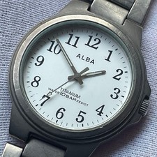 SEIKO ALBA TITANIUM V501-0DN0 Men's Quartz