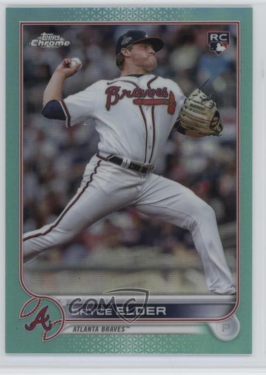 2022 Topps Chrome Update Aqua Refractor 70/250 Bryce Elder #USC37 1bi0
