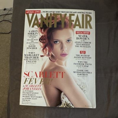 Vanity Fair Scarlett Johansson Cover December 2011 Fashion Issue