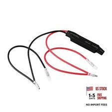 2 Pcs 10W LED Light Load Resistor In-line Motorcycle Resistors LED Turn Signal