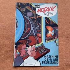 Mosaik Nr 37 Maschine CB-5 auf Prüfstand ORI...