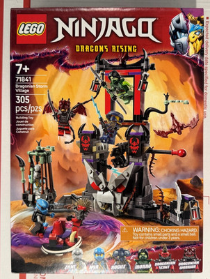 LEGO Ninjago Dragons Rising 71841 Dragonian Storm Village NIB retired 305 pcs