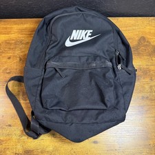 Nike Heritage BA5749-010 Black Polyester Backpack Unisex One Size