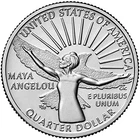 2022-P American Women Quarters Maya Angelou — photo from another recent sale