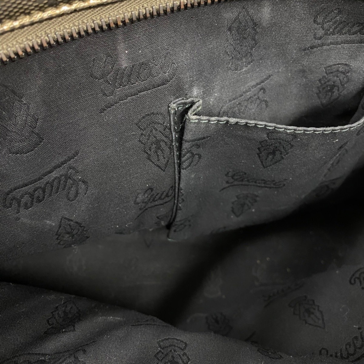 GUCCI GG Canvas metallic Tote Bag 211133 gold IT8YPYPSHL34 884281 thumbnail 9