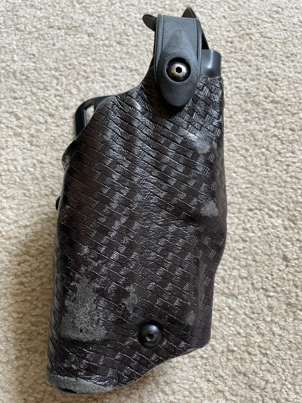 Used Sturdy SAFARILAND Tactical Holster 6360-7442 P229R