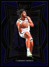 2024-25 Panini Select - Concourse Cameron Thomas #50 Blue