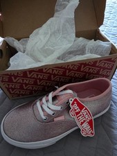 Las mejores ofertas en Zapatos atléticos de oro brillo VANS para