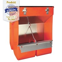 Futterautomat Aus Kunststoff FüR Kaninchen - Nager 2 Fressstellen - 2,5 Kg