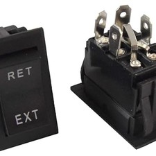 Power Jack Switch Replacement - 4 Pin, 4 Wire, Polarity Reversing (1 pack)