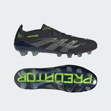 adidas Predator Elite HG/AG JR4491 Core Black / Carbon / Lucid Lemon Soccerspike