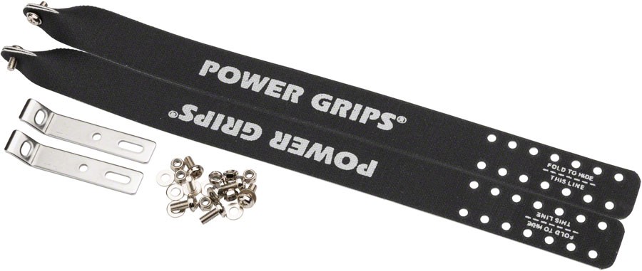Power Grips Extra Long 375mm Black Toe-Clip Straps for FatBike - Winter 10390₽