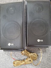 LG FRONT SPEAKER SB95SA-C SURROUND SOUND SPEAKERS LOT OF 2  PREOWNED