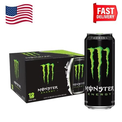 Monster Energy, Original, Energy Drink, 12 count, 16 fl oz