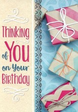 Thinking of You on Your Birthday - Birthday Greeting Card - 510D
