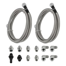 6an 70 Braided Transmission Cooler Lines Kit For Ford Aod 4r100 Ofk19-70-ss 6an 70 Braided Transmission Cooler Lines Kit For Ford Aod 4r100 Ofk19-70-ss