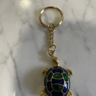 VTG Enamel Turtle Key Ring