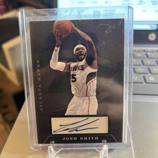 2010-11 Elite Black Box Status Signatures 6/24 Josh Smith #65 Auto 0q0