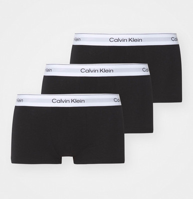 Calvin Klein Trunks Boxershorts 3er Pack | Herren Unterwäsche | Low Rise S - XL