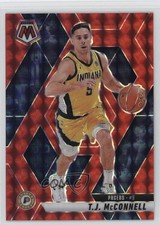 2024-25 Panini Mosaic Red Mosaic Prizm TJ McConnell #129 1k7d