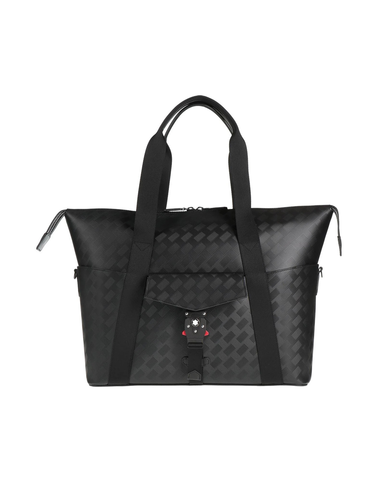 Montblanc - Men - Textured-leather Tote - Black