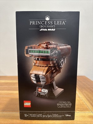 Lego Star Wars 75351 Princess Leia Boushh Helmet Brand New In Box