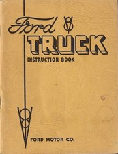 1935 Ford Truck Owners Manual Original One-and-a-half-ton Instruction Book 1.5
