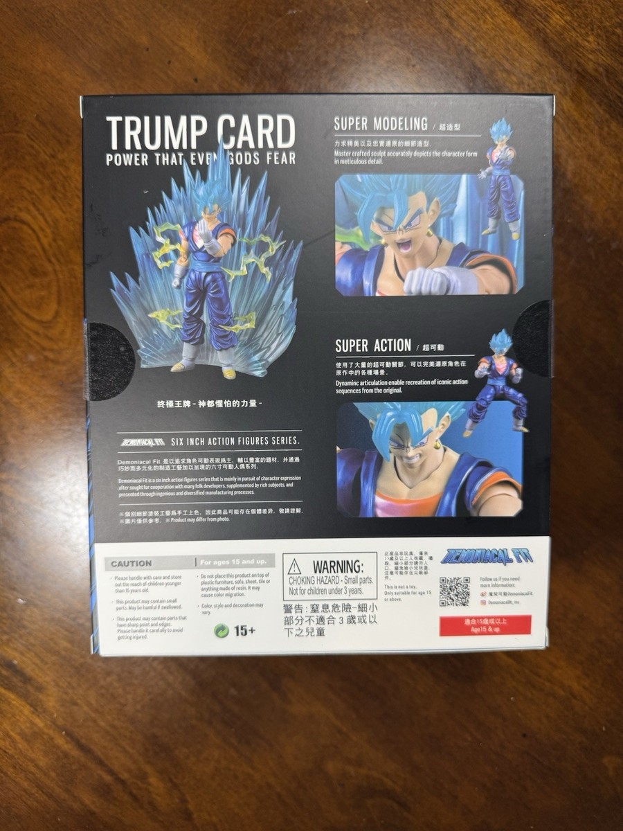SH Figuarts Dragon Ball Z Demoniacal Fit Vegito Trump Card Power