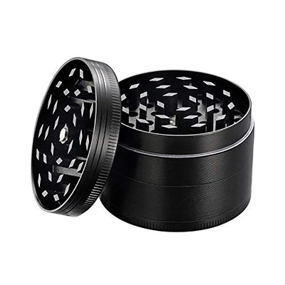 ONAIR Grinder 4 pezzi 50 mm macina erbe tritatutto metallo con setaccio e raschietto macina tabacco