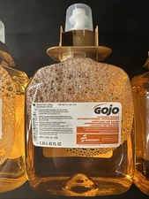 4 pack Gojo Premium Foam Antibacterial Hand Wash Refill - 1200 ml