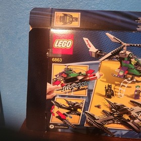 EMPTY BOX ONLY-LEGO SUPER HEROES 6863-BATWING BATTLE OVER GOTHAM CITY-NO LEGOS