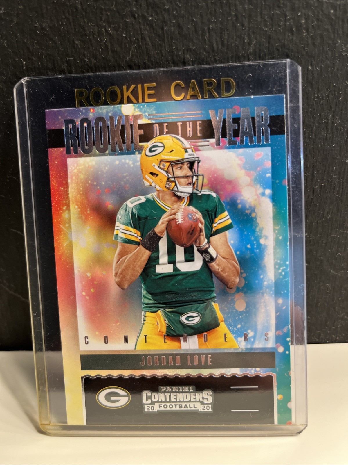 2020 Panini Contenders - Rookie of the Year Contenders Jordan Love #RY-JLO (RC)