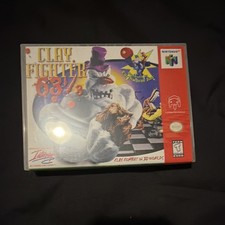 Clay Fighter 63 1/3 Nintendo 64 Game, 1997