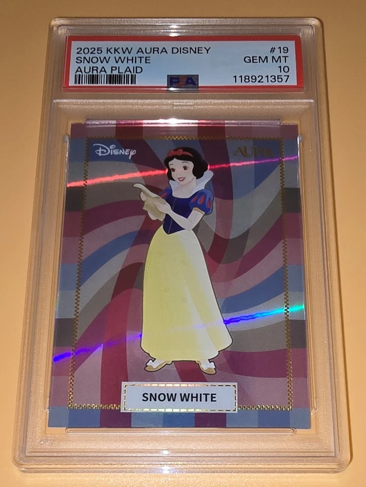 白雪公主迪士尼公主 PSA 10 Low Pop 2 2025 Kakawow Aura 迪士尼格子 #'d — 第 2/4 张图片