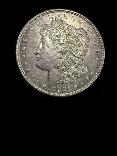 1921 $1 Morgan Silver Dollar AU Almost MS