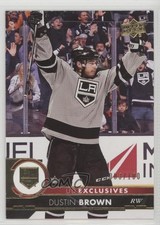 2017-18 Upper Deck Exclusives /100 Dustin Brown #89 0c3