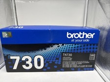 Brother Genuine TN730 Standard-Yield Toner Cartridge- Black