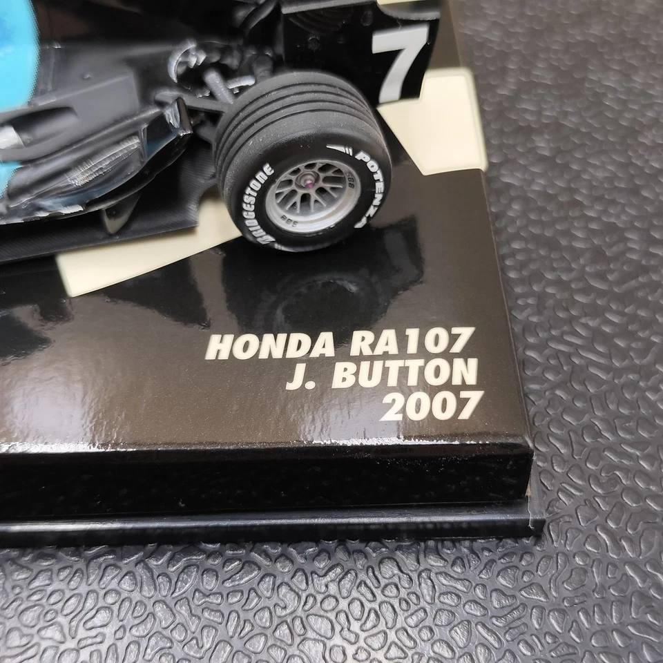 MINICHAMPS 1/43 Honda RA107 Jenson Button 2007 400070007 - Image 3 of 4