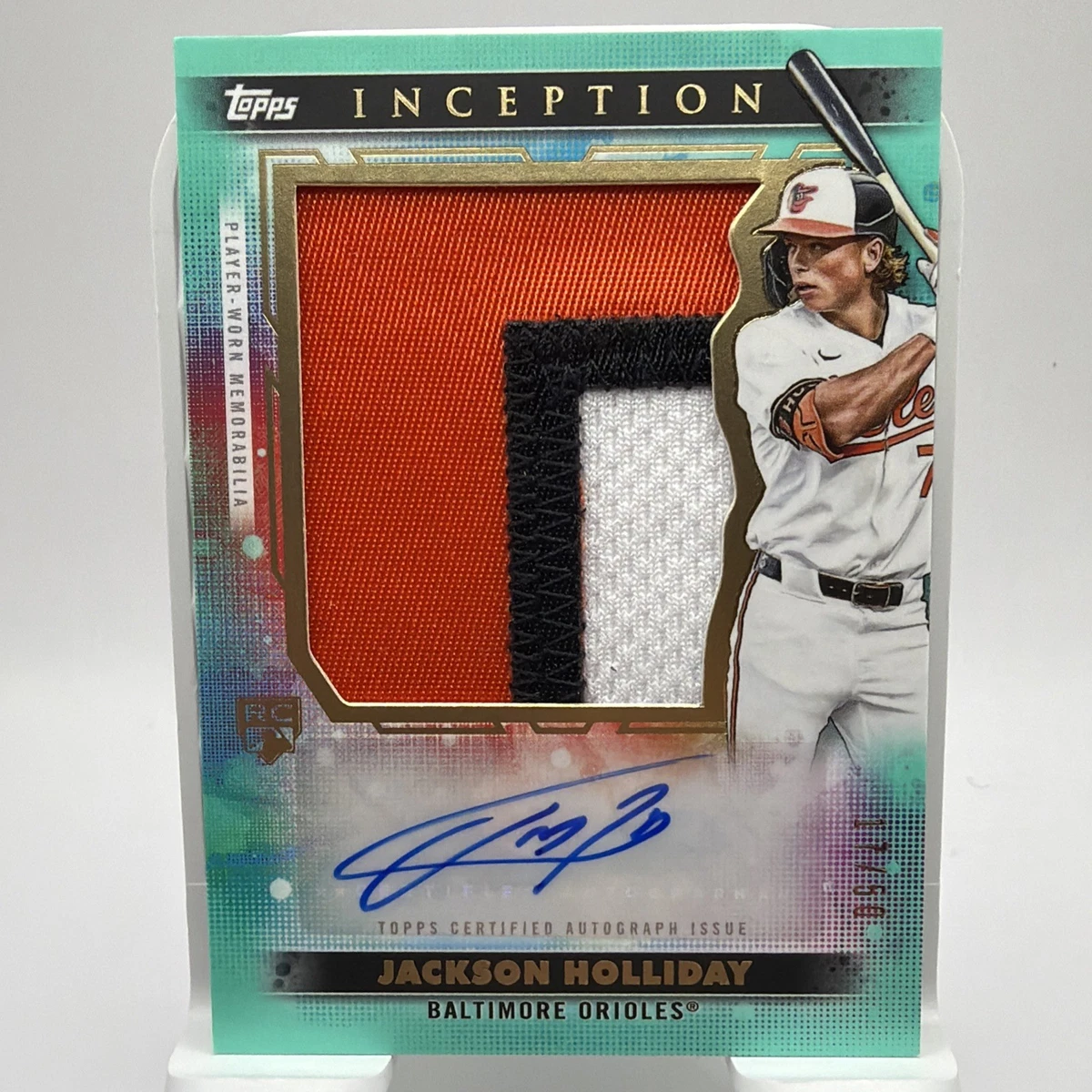 Jackson Holliday 直筆サイン　25シリ　ホリデーMLB auto 2025 Topps Heritage Jackson Holiday 25th Anniversary Auto #054/200
