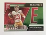 2024 Panini Donruss Elite 49ers Christian McCaffrey Green Spellbound 'E' #19