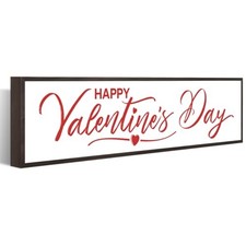 Valentine's Day Wood Decor, Happy Valentine's Day Wood Sign, Wooden Box Love 6