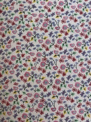 Schumacher 180170 Calico Sprezzatura Fabric 8 1/2 Yards