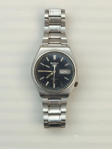 Vintage Seiko 5 Japan 6309 Automatic 17 J Men's Wrist Watch for Repair/parts