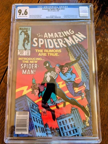 Amazing Spider-Man #252 CGC 9.6 Off-White to White Pages