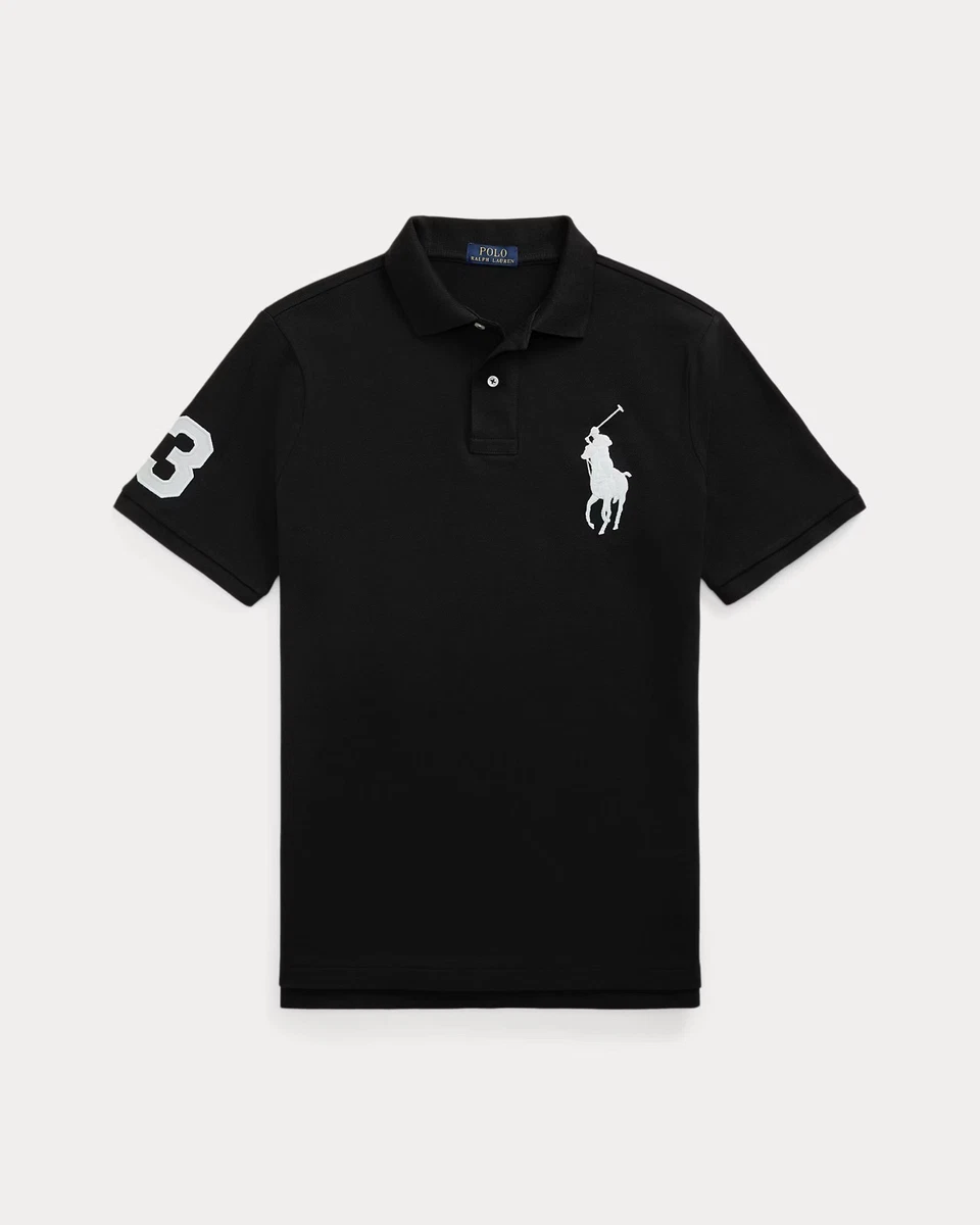 Polo Ralph Lauren 尺寸M 黑色男士马球衫| eBay