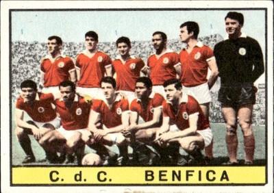 1963/64 panini rec. figurine  C. d. C. BENFICA C. d. C. BENFICA
