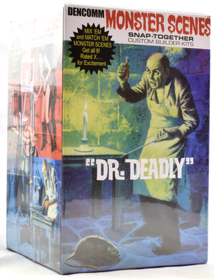 #ad Atlantis DENCOMM Monster Scenes Dr. Deadly 1:13 Snap Together Model Kit 631 $17.99